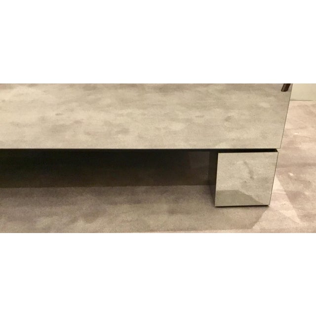 Bernhardt Contemporary Estelle Mirrored Cocktail Table Chairish