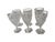 Fostoria American Pattern Water Goblets, Set of 6 Quick Hits Brand: Fostoria Glass Company Pattern: American, No. 2056...