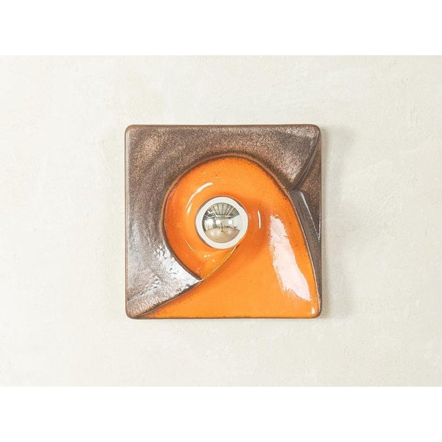 Space Age Wall Sconce, Goebel very good craftsmanship, high-quality materials. Made in Germany, Manufacturer: Goebel...