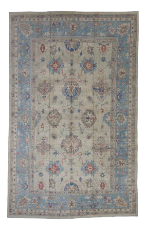 Turkish Oushak Rug 9'10" x 15'9"