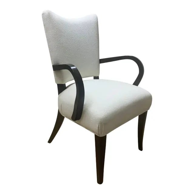 Modern Attributed to Brueton Root Beer Chair For Sale - Image 3 of 4