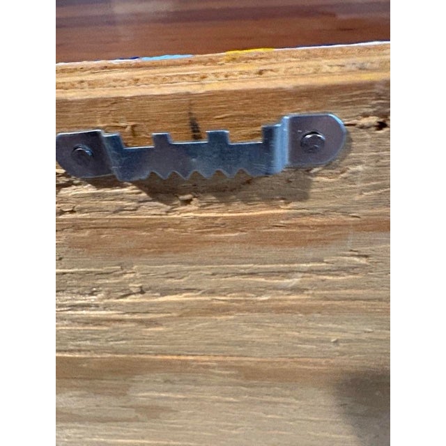 Abstract Mixed Media by Artist Jonczyk, 33.5” X 33.5” For Sale - Image 4 of 6