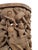 Wood 19th-Century Southeast Asian Hand-Carved Teak Temple Pillar Wrap Sculpture For Sale - Image 7 of 18