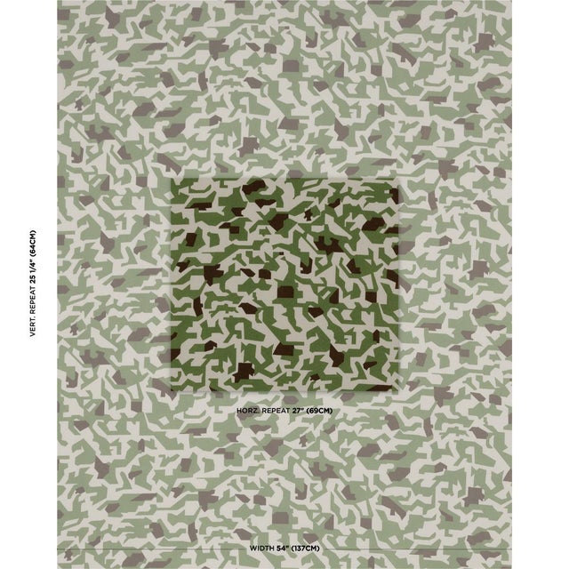A geometric interpretation of a familiar motif, Torrey Camo Indoor/Outdoor is a medium-scale abstract design printed on a...