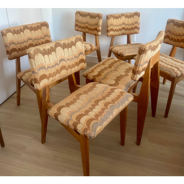 George Nelson & Earnest Farmer for Herman Miller Dining Chairs Set of 6 For Sale - Image 11 of 12