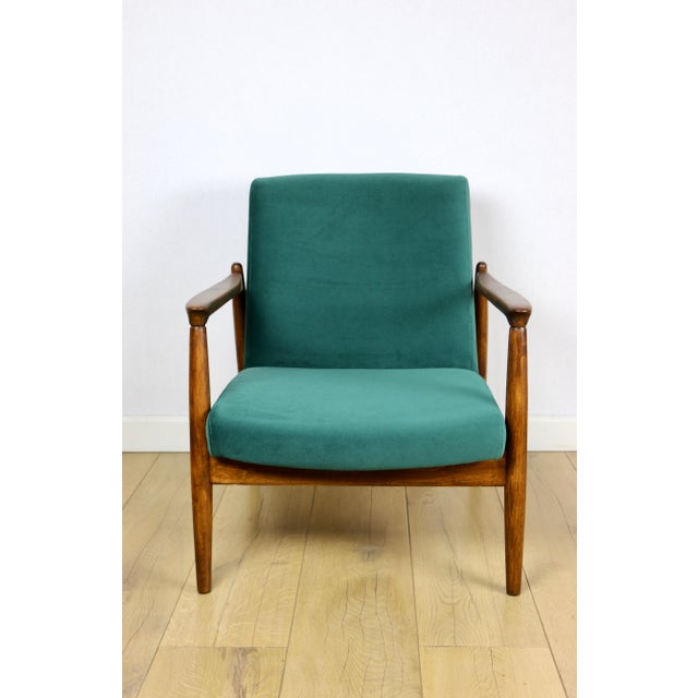 GFM-64 Lounge Chair in Green by Edmund Homa, 1970s For Sale - Image 6 of 12