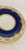 1910s Antique Minton Cobalt Blue Raised Gilt Medallion Swag Dinner Plates, Circa 1910 - Set of 12 For Sale - Image 5 of 8