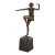 Art Deco Signed Bronze Sculpture Dancer by Antonin Mara For Sale