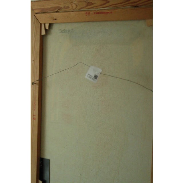 Kirstie Ekelund, The Touch, 1975, Oil on Canvas, Framed For Sale - Image 10 of 11