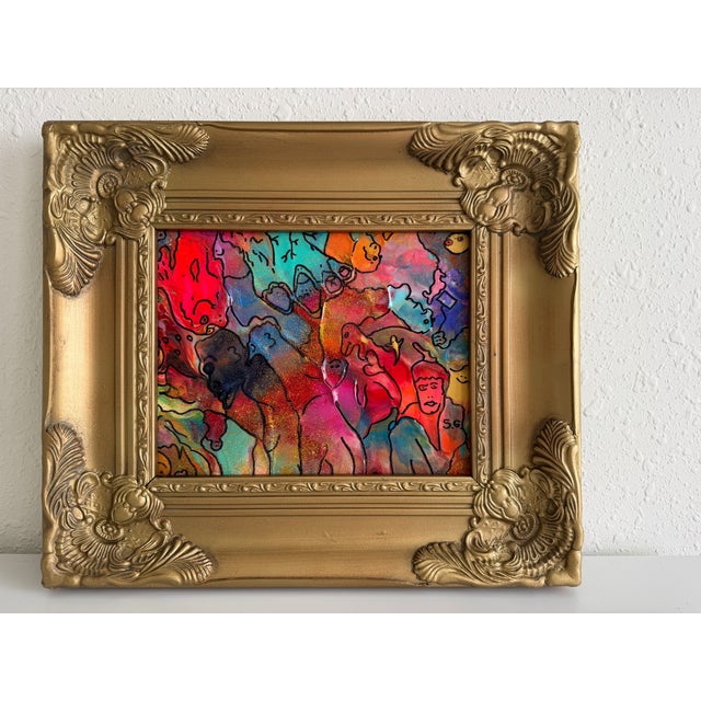 Original Abstract Painting Serg Graff "The Primordial World" Surreal Fantasy Art For Sale - Image 11 of 11
