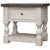 White Stonegate 1 Drawer Nightstand For Sale - Image 8 of 8