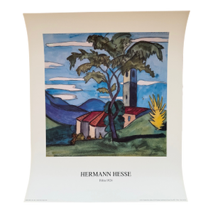 Herman Hesse (1877–1962), Föhn, 1924, Copyright Heiner Hesse Reproduction, Arcegno 1993, Printed in Germany