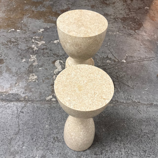 Noir Architect Side Table Style "A" + "B", Set of Two For Sale - Image 9 of 12