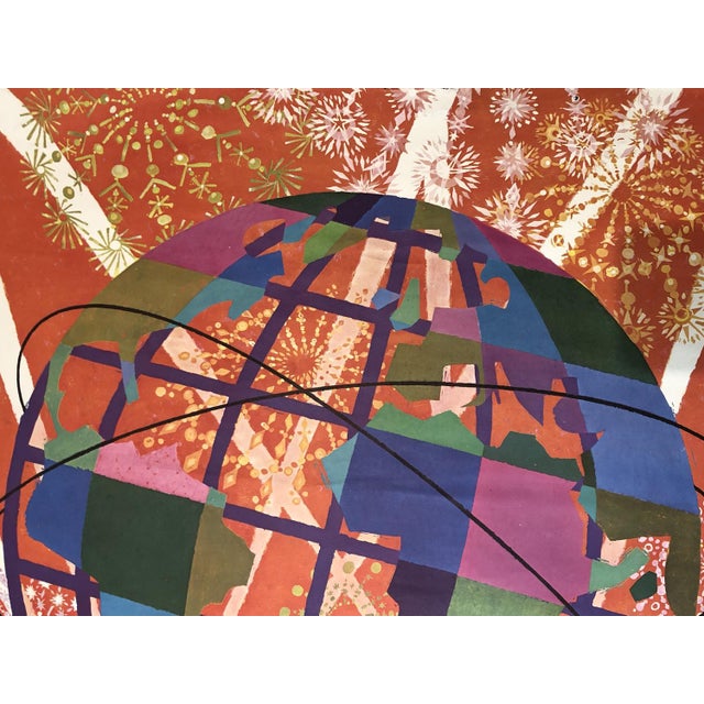 New York Worlds Fair Poster by David Klein, 1961 For Sale - Image 12 of 15