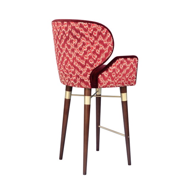 Louis I Bar Chair by Ottiu For Sale - Image 4 of 8