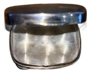1970s Tiffany & Co Silver Pillbox