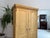 Restored antique farmhouse cupboard, natural wood, from the Gründerzeit period. Dimensions: Height x Width x Depth 190 x...
