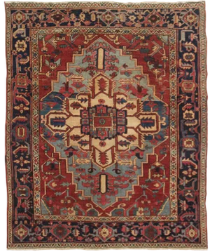 Hand Knotted Antique Bakhshayesh Rug - 6'5" X 5'5"