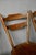 Brown Vintage Scandinavian Bistro Chairs, 1960s, Set of 4 For Sale - Image 8 of 14