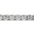 Gender: Ladies Metal Type: 14K White Gold Length: 7.00 inches Width: 3.85 mm Weight: 14.10 grams Ladies 14K white gold,...