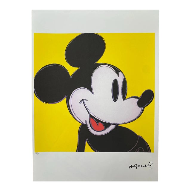 After Andy Warhol, Mickey, 1980s, Lithograph For Sale