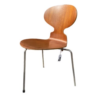 1950s Fritz Hansen 3-Legged Chair, Model 3100 For Sale