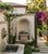 2000 - 2009 English Gothic Style Cast Stone Square Planter With Rosette Panels For Sale - Image 5 of 8