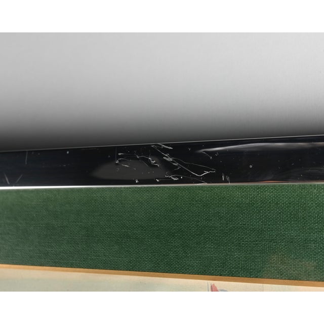 Green Charles Sorlier after Raoul Dufy, Epsom 39, 1960s, Lithograph For Sale - Image 8 of 13