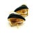 Vintage Maz 14k Gold Onyx and Diamond Clip Earrings, A Pair For Sale - Image 14 of 16