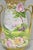 Antique Nippon Hand Painted Porcelain Twin Handle Vase W /Flowers & Lake Scene For Sale - Image 4 of 15
