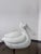 Vintage Italian Handcrafted White Glazed Ceramic Pelican Tureen, 1970s For Sale - Image 10 of 18