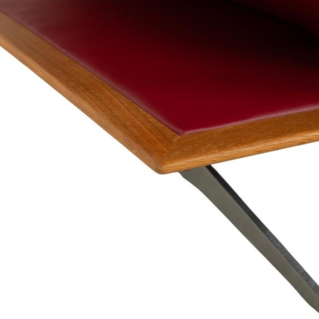 MR 495 Two-Seater Sofa in Leather from Musterring For Sale - Image 10 of 18