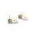 Bochic "Orient" Blue Topaz & South Sea Pear Earrings Set In 18K Gold & Silver, A Pair For Sale - Image 12 of 18