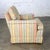 Henredon Mid to Late 20th Century Traditional Club Chair by Henredon With Striped Pastel Fabric For Sale - Image 4 of 18