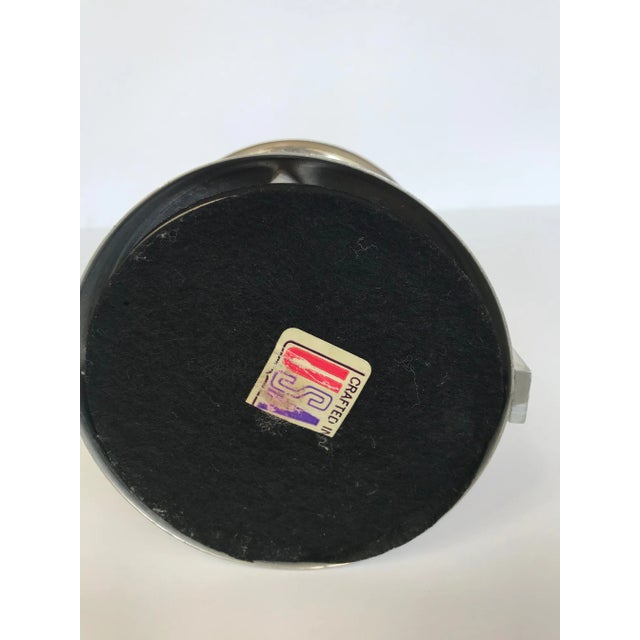 Mid-Century Modern Aluminum Wine Bottle Server For Sale - Image 9 of 10