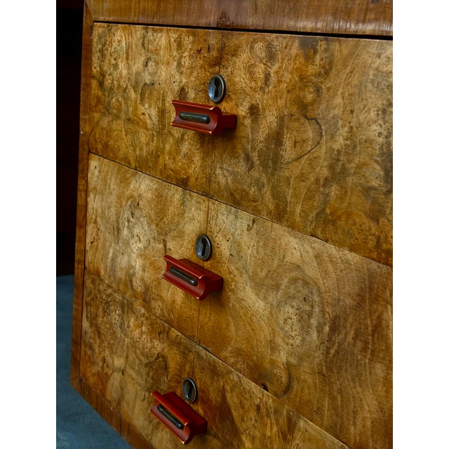 Art Deco Desk Table With Two Faces and Two Levels For Sale - Image 12 of 12