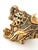 Vintage Mid-Century Gold Ceramic Signed Horse For Sale In Portland, ME - Image 6 of 13