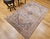 19th Century Vintage Turkish Silk Area Rug, Floral Medallion, Mid-20th Century, 4' x 6' For Sale - Image 5 of 18