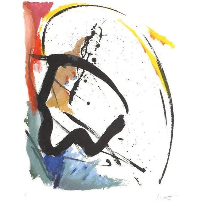 Jean miotte composition n°4 original embossed engraving on copper 44,5 x 34,5 cm by jean miotte. 80 copies numbered and...