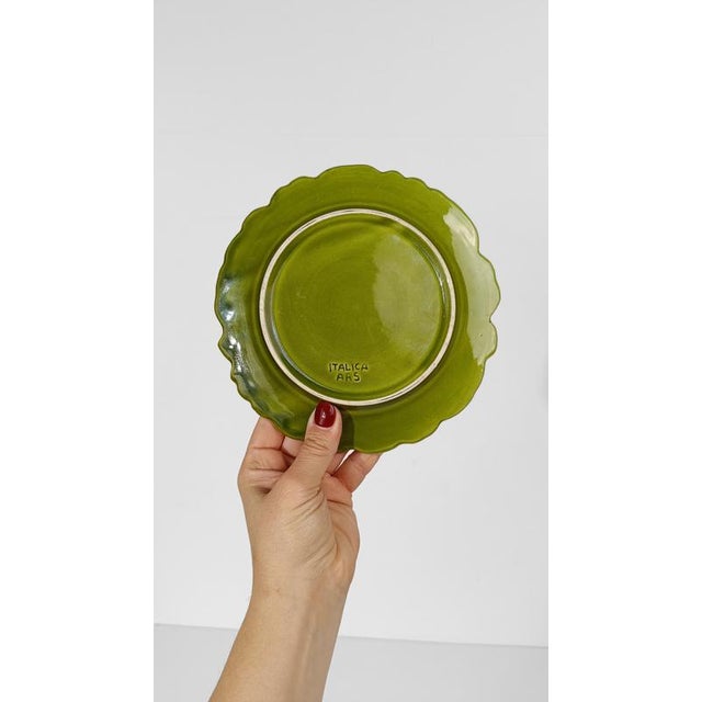 Vintage Italian Majolica Sugar Bowl from Italica Ars, 1970s For Sale - Image 9 of 14