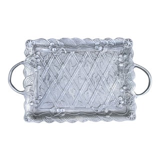 Author Court Silver Serving Tray For Sale