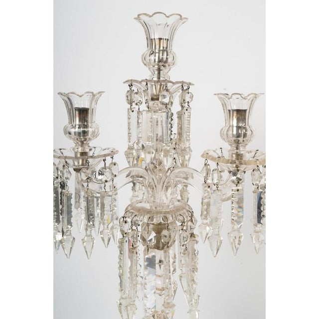 Pair of cut crystal candelabras, 19th century, napoleon iii period. Pair of 19th-century candelabras from the napoleon iii...