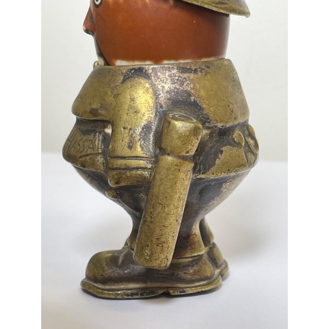 Antique Brass Radiator Mascot “Robert Policeman,” John Hassall, Signed & Numbered, England c.1920s A rare and highly...