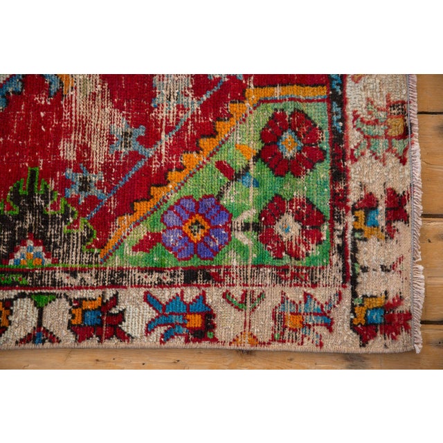Vintage Oushak Rug Runner - 2'6" x 5'2" For Sale - Image 9 of 9