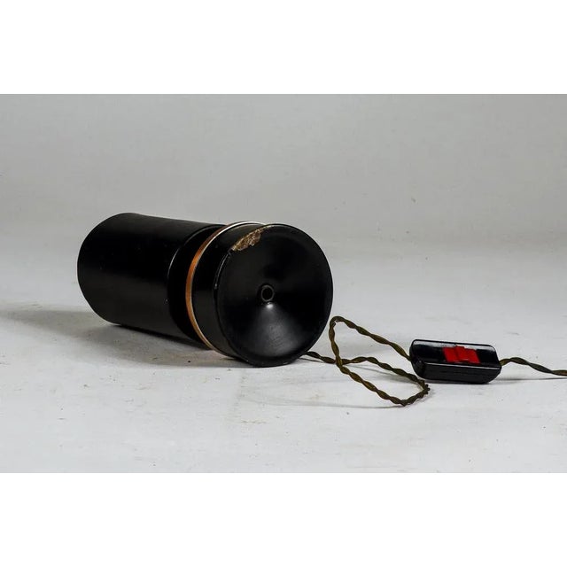 Black Italian Metal Spotlighting Table Lamp, 1970s For Sale - Image 8 of 9