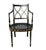 Regency Style Painted Armchairs, a Pair For Sale - Image 9 of 16