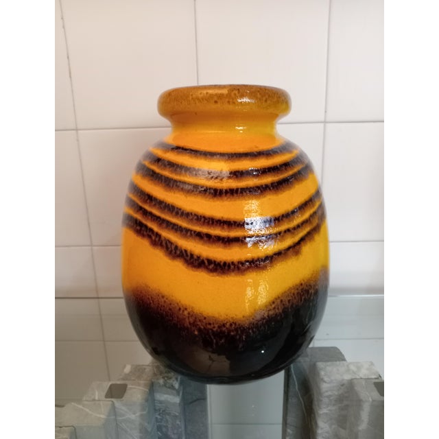 Vintage Vase from Scheurich Keramik, 1970s For Sale - Image 4 of 8