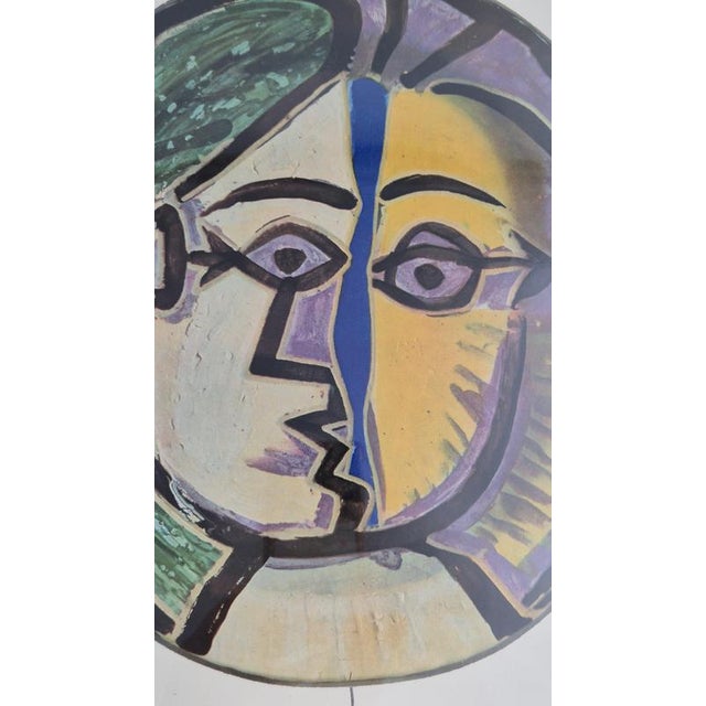 After Pablo Picasso, Céramiques De Picasso, 1948, Polychrome Print, Framed For Sale - Image 4 of 8