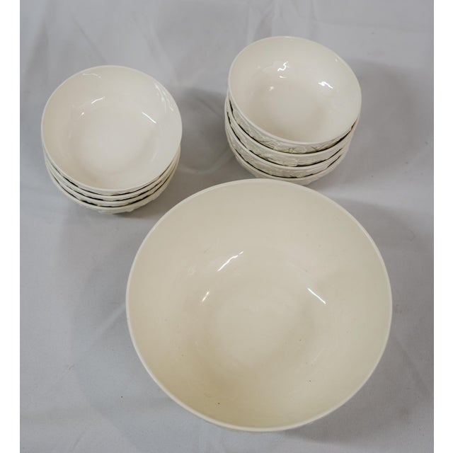 Vintage Spode Imperial Fancies Salad Serving 9 Piece Set For Sale In Seattle - Image 6 of 7