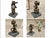Mid-Century Modern Abstract “Twisty” Bronze Sculpture (10.5” High) For Sale - Image 11 of 11